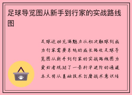 足球导览图从新手到行家的实战路线图